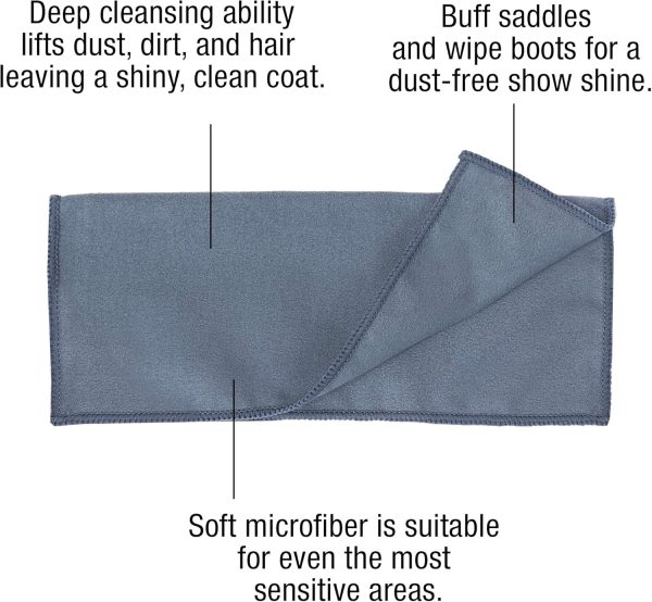 ECP Equine Comfort Products Amazing Microfiber Tack Towels, 3 Pack - Image 4