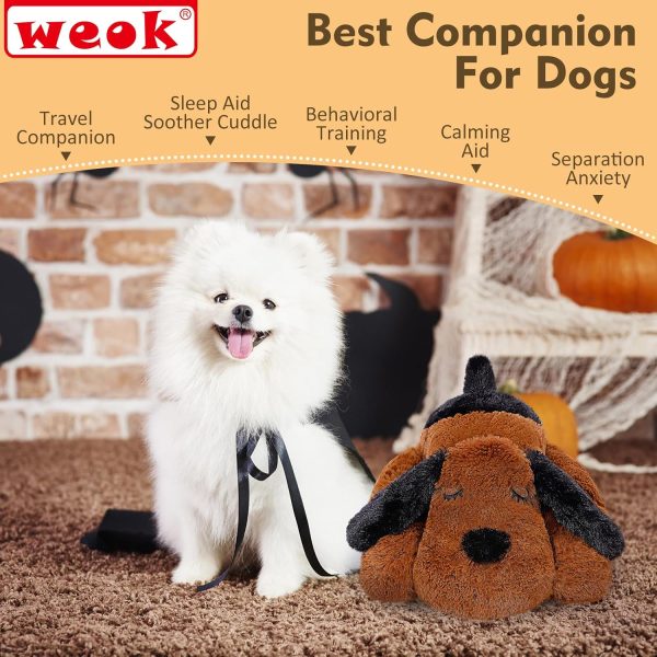 Heartbeat Puppy for Dogs- Heartbeat Helps for Dog Anxiety Relief and Calming Aid, Puppy Heartbeat Stuffed Animal Anxiety Calming Behavioral Aid Puppy Heartbeat Toy Sleep aid for Dogs Cats Pets - Image 6