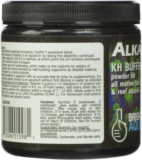 Brightwell Aquatics Alkalin8.3-P - Alkaline KH Buffer Powder for All Marine and Reef Aquariums, 250-g - Image 4