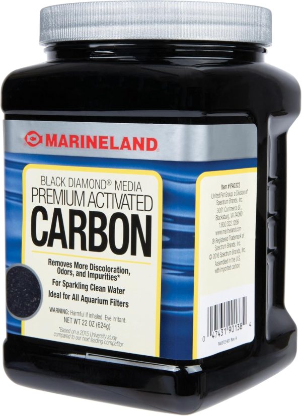 Marineland Black Diamond Premium Activated Carbon 22 Ounces, Filter Media For Aquariums - Image 5