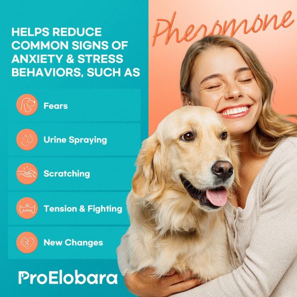 Dog Calming Pheromone Diffuser: Dog Calming Pheromones Plug Diffuser - Reduces Stress & Anxiety Calming Pheromone Diffuser for Dogs - Calm Dogs 60 Supply - Image 4