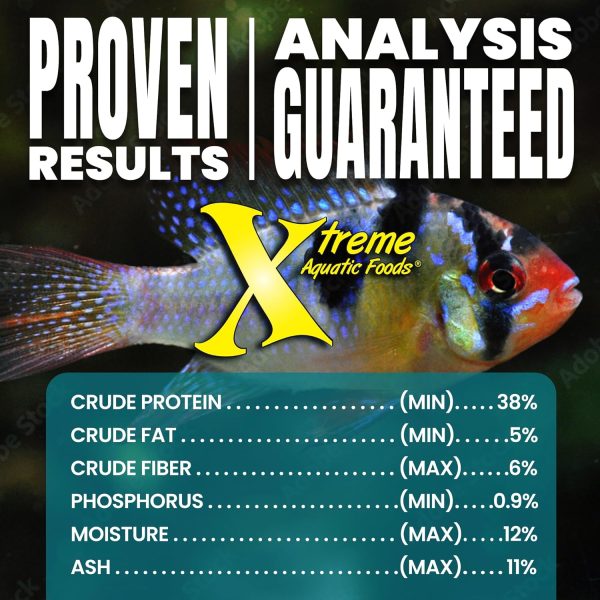 Xtreme Community Peewee 1.5mm Pellets: Slow Sinking & Ideal for Community Fish - Boosts Immune & Digestive Health, Enhances Color & Energy, Max Protein Fish Food – USA Farm Grown (10oz) - Image 7