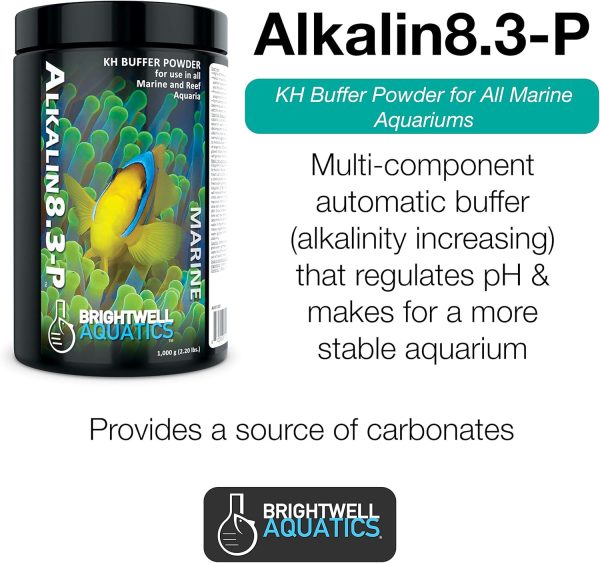 Brightwell Aquatics Alkalin8.3-P - Alkaline KH Buffer Powder for All Marine and Reef Aquariums, 250-g - Image 5