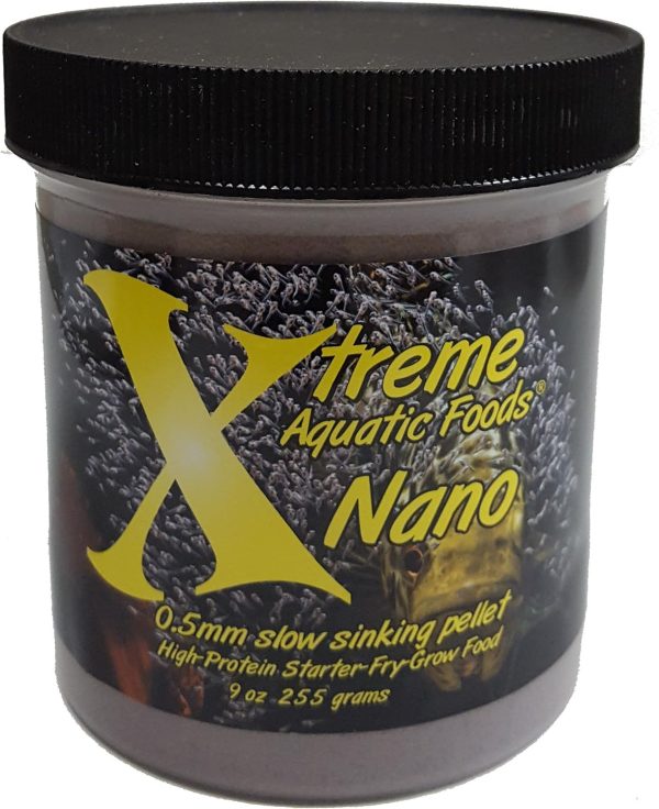 Xtreme Nano 0.5mm Sinking Pellets – High-Protein Fish Food for Nano & Community Fish, Krill-Based Formula for Color, Immune Support, and Vitality – Complete Nutrition for Small Aquarium Species (9oz) - Image 4