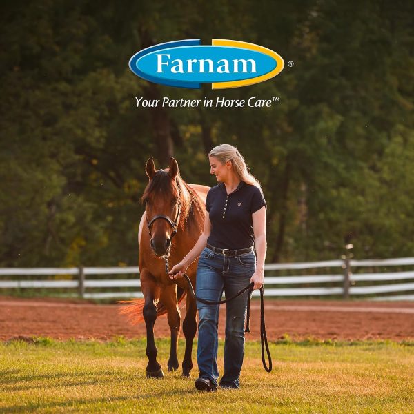 Farnam Cough Free Horse Cough Supplement Pellets, Provides Respiratory Support for Horses W/Seasonal Allergies or Stable Cough, 1.75 lb, 48 Day Supply - Image 8