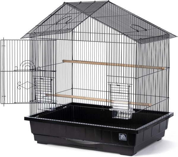 Prevue Pet Products Conure Manor Metal Birdcage for Small, Medium Birds with 2 Cups and Perches - Image 2