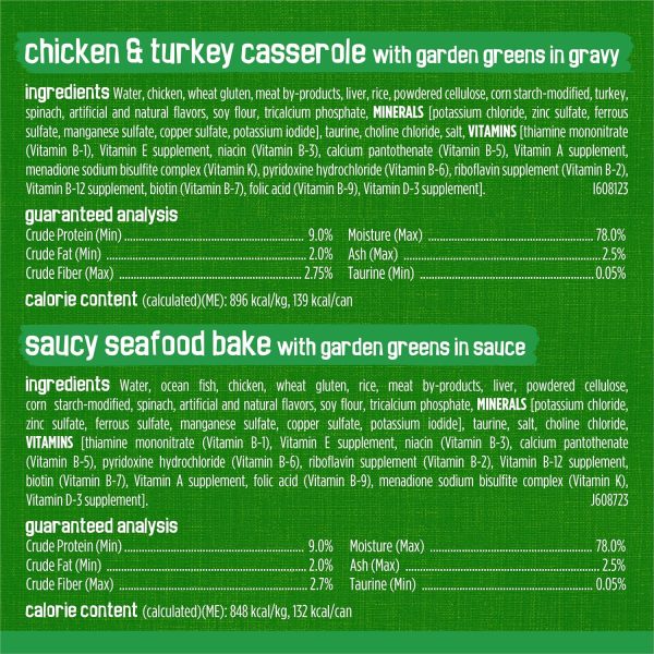 Purina Friskies Indoor Cat Food 24ct VP - (Chicken and Turkey Casserole, Saucy Seafood Bake, Homestyle Turkey Dinner) - (Pack of 24) 5.5 oz. Cans - Image 5