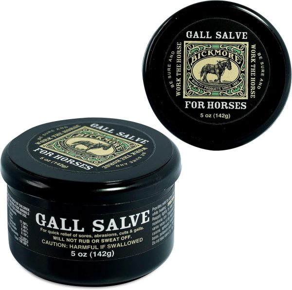 Bickmore Gall Salve Wound Cream For Horses 5oz - For Quick Equine Relief of Sores, Abrasions, Cuts and Galls - Image 4