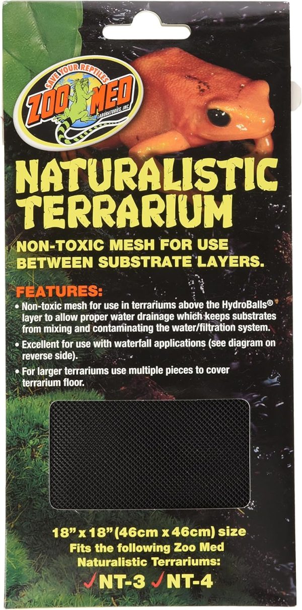 Zoo Med Naturalistic Terrarium Mesh, 18 x 18-Inches