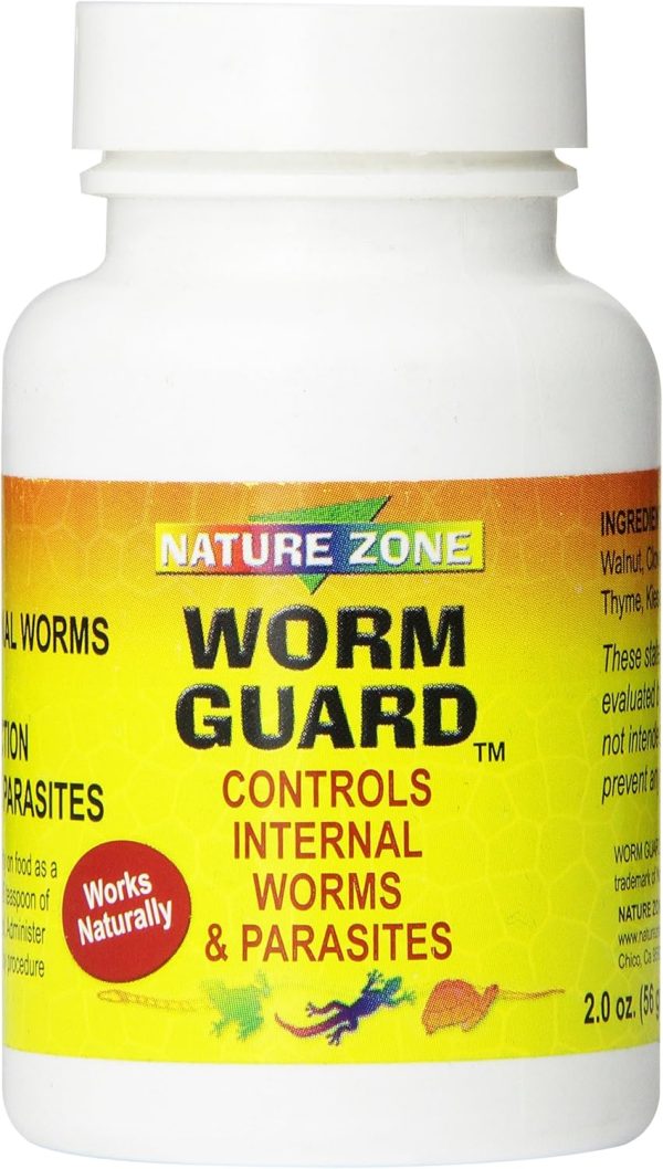 Nature Zone SNZ59321 Reptile Worm Guard Powder, 2-Ounce