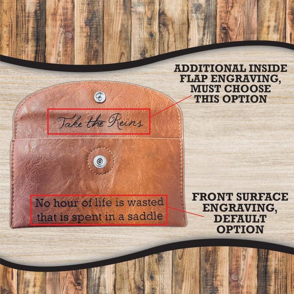 Starkenburg Company Personalized Horse Saddle Bag | Saddle Cell Phone Holder | Horse Tack | Horse Gifts | Horse Stuff | Horse Gifts For Women | Equestrian Gifts - Image 6