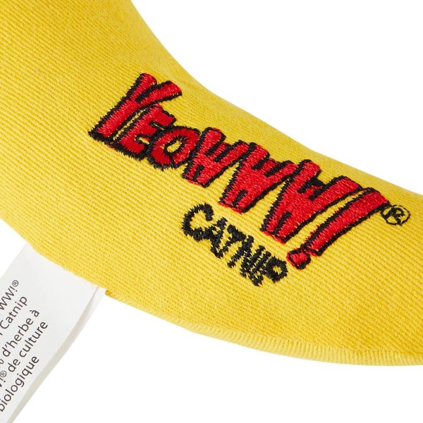 Yeowww! Catnip Toy, Yellow Banana - Image 3