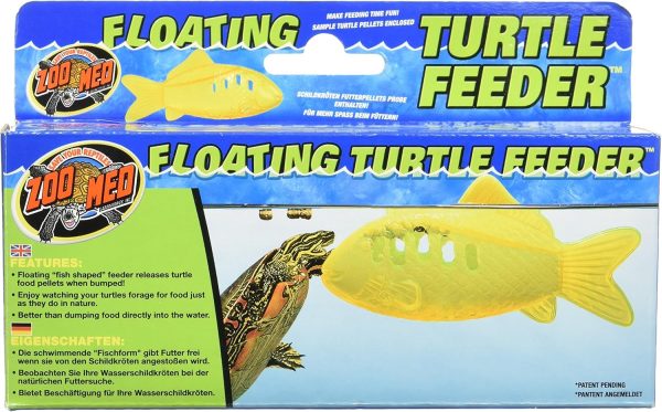 Zoo Med Laboratories SZMTA41 Zoo Floating Turtle Feeder, Yellow - Image 2