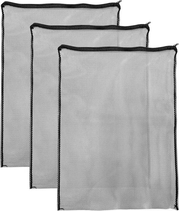 Aquatic Experts Mesh Bags for Bio Ball Filter Media - Perfect for Aquarium and Pond Filtration, 18" x 24" (3 Pack)